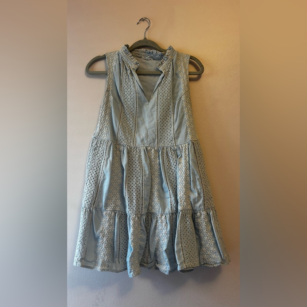 Adorable Eyelet Babydoll Dress